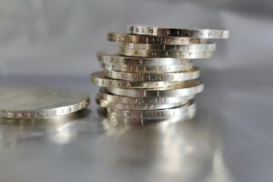 Monete d'argento Morgan Dollar: esempio di valuta storica e collezionabile.